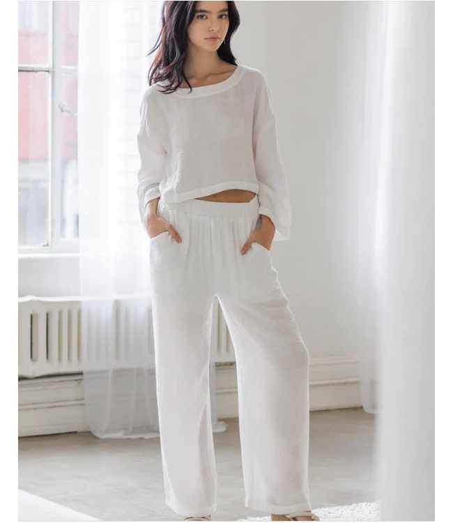 Blu Pepper Lightweight high rise pants