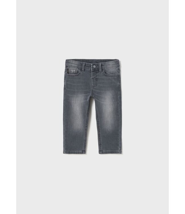 Mayoral Sustainable cotton slim fit trousers baby
