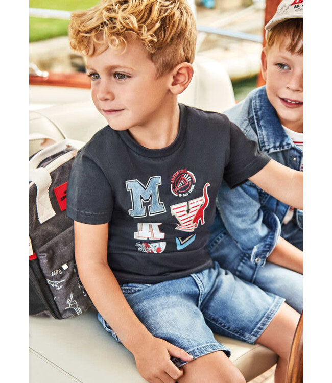 Mayoral Sustainable Cotton Denim Boy Shorts