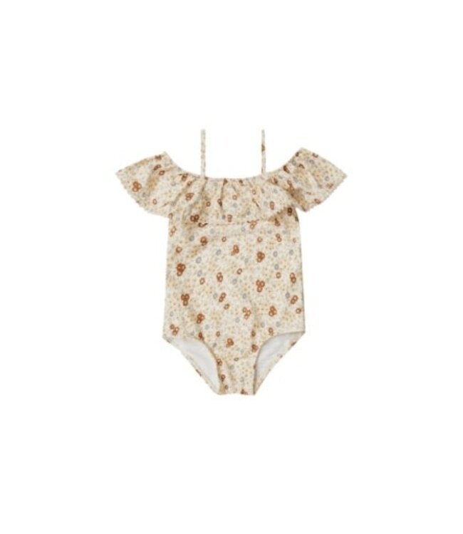 Rylee + Cru Off-the-shoulder one-piece