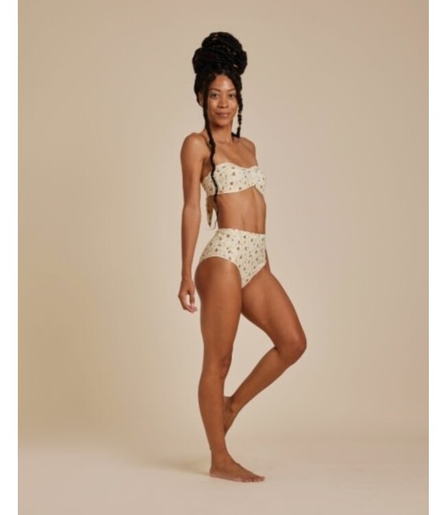 Rylee + Cru High waisted bikini bottom