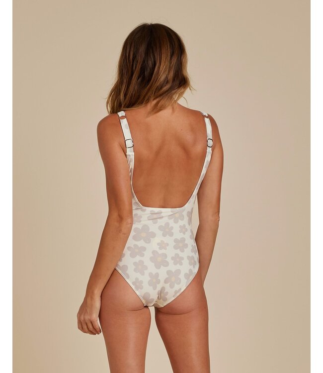 Rylee + Cru Square neck one-piece