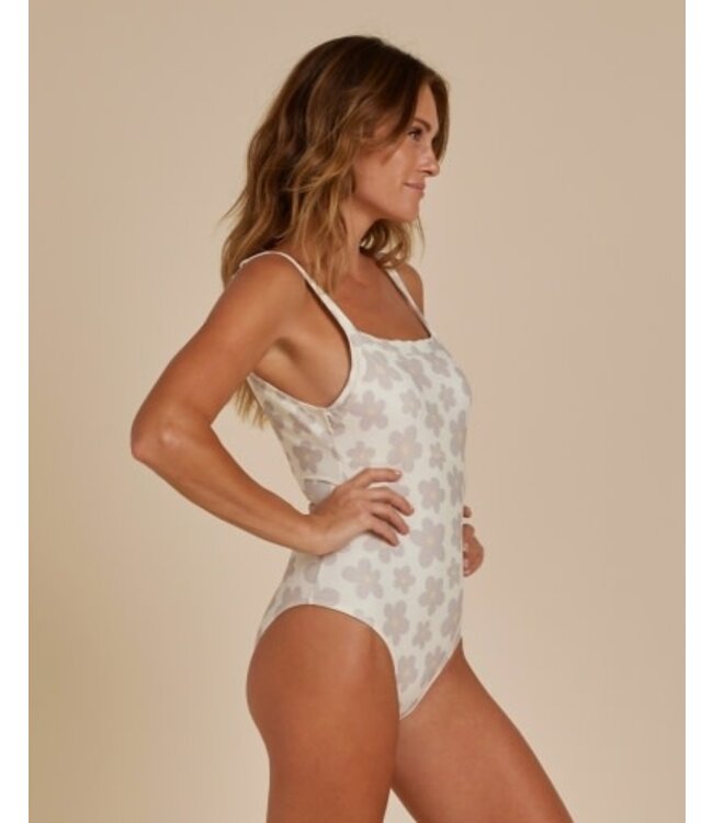 Rylee + Cru Square neck one-piece