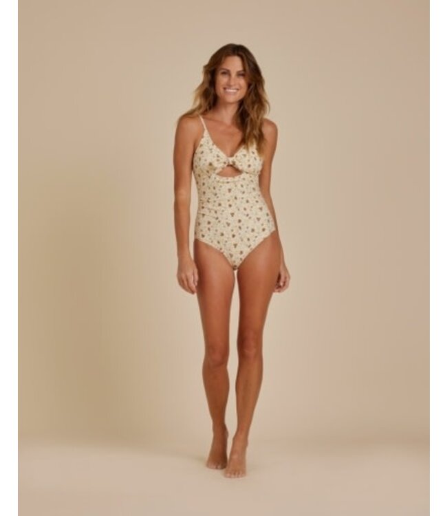 Rylee + Cru Keyhole one-piece