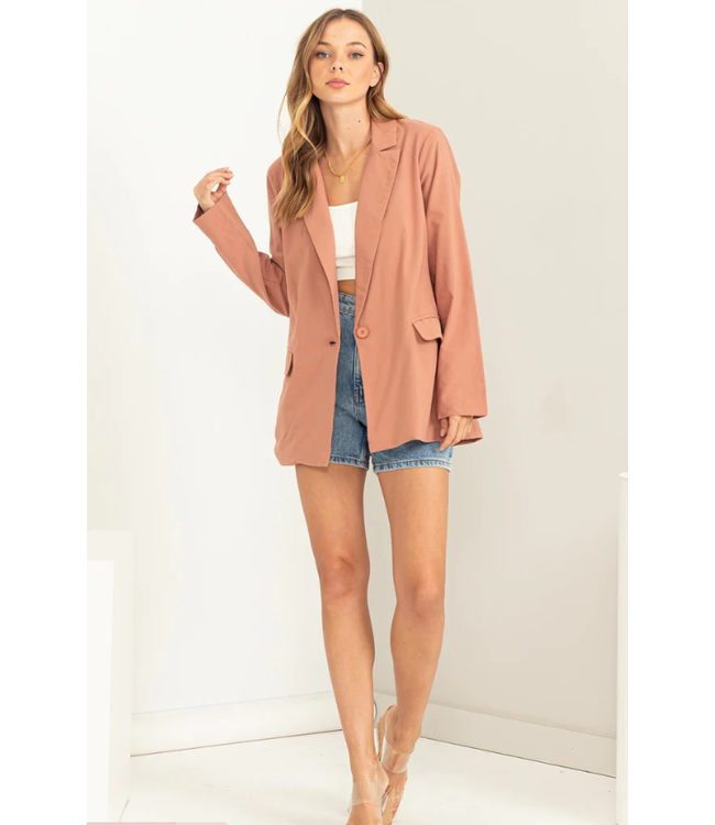 Chic oversized blazer