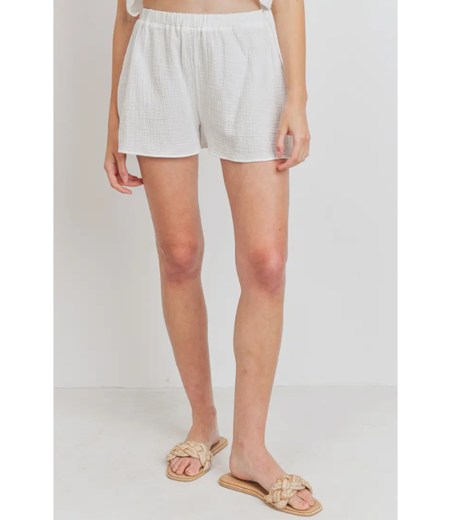 Paper Crane Waist Elastic Short