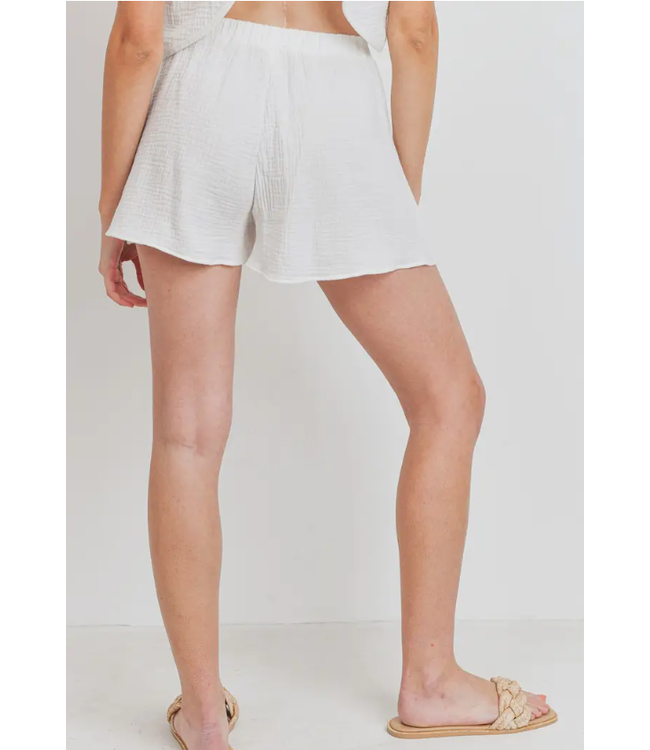 Paper Crane Waist Elastic Short