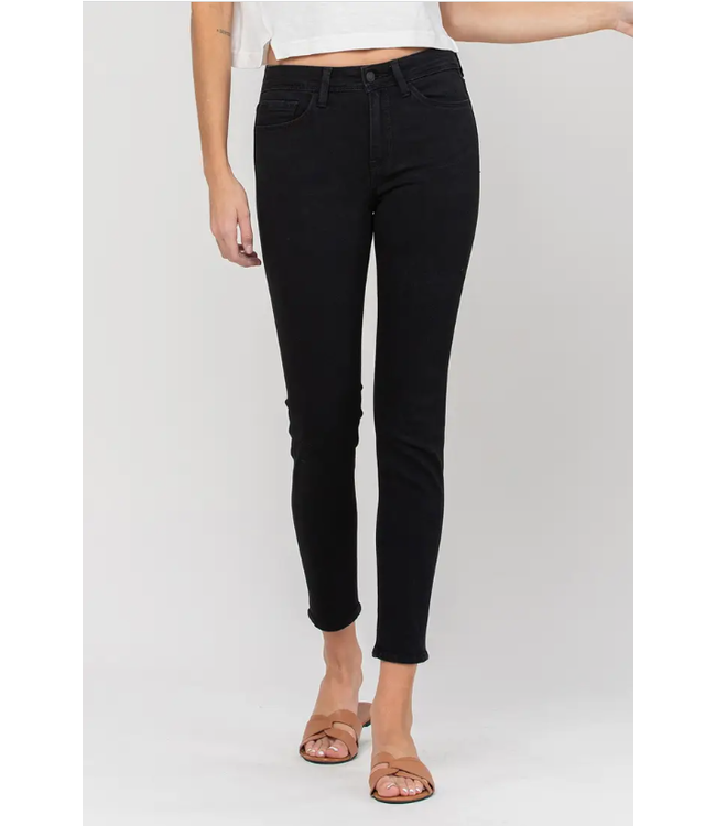 Flying Monkey Raven Mid Rise crop skinny