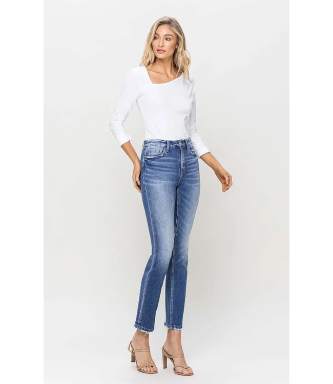 Flying Monkey Flying Monkey Poised High Rise slim straight jeans