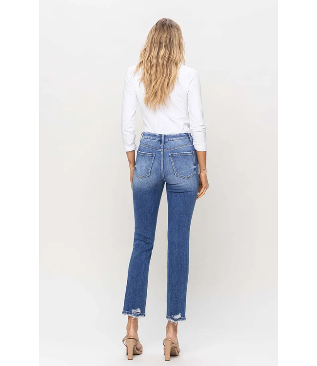 Flying Monkey Flying Monkey Poised High Rise slim straight jeans