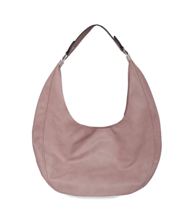 vegan hobo handbag pink - Gem