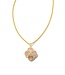 Kendra Scott Dira stone short pendant necklace