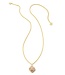 Kendra Scott Dira stone short pendant necklace