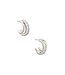 Kendra Scott Livy Huggie earrings