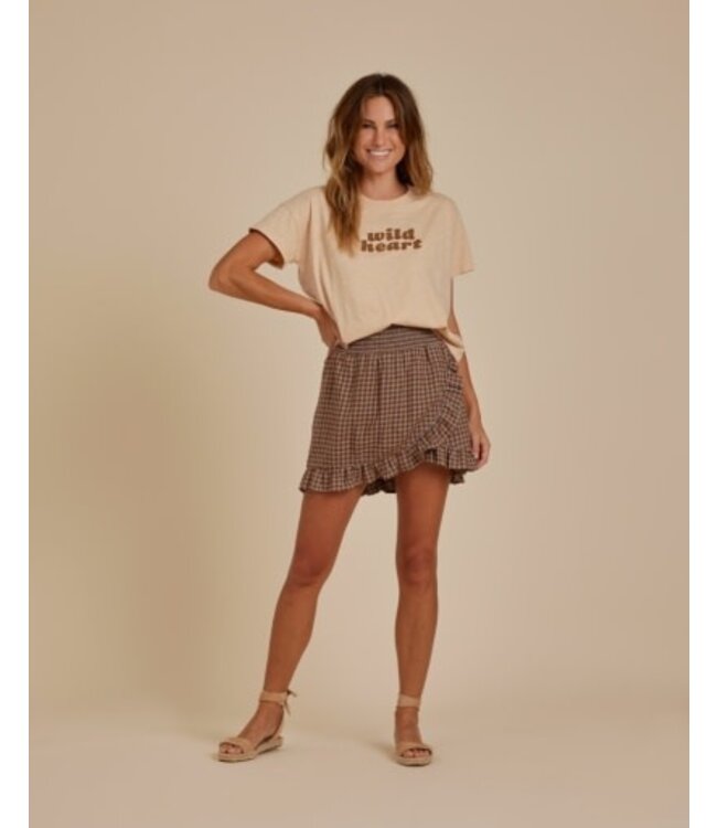 Rylee + Cru Boxy tee -Wild Heart