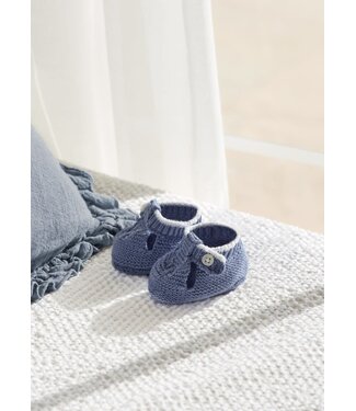 Mayoral Knitted Booties with Sustainable Cotton Newborn
