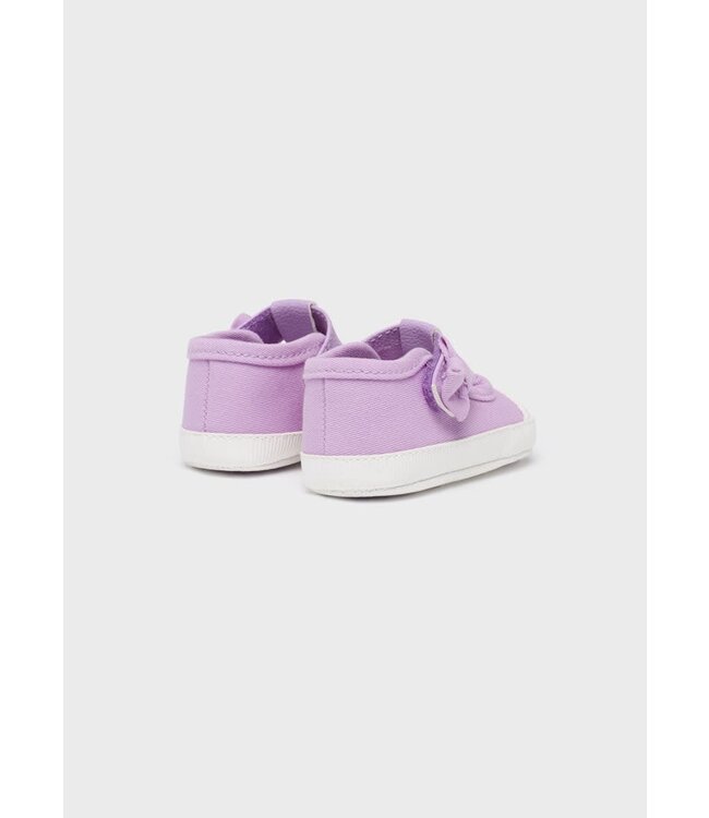Mayoral T-Strap Canvas Shoes with Velcro Newborn