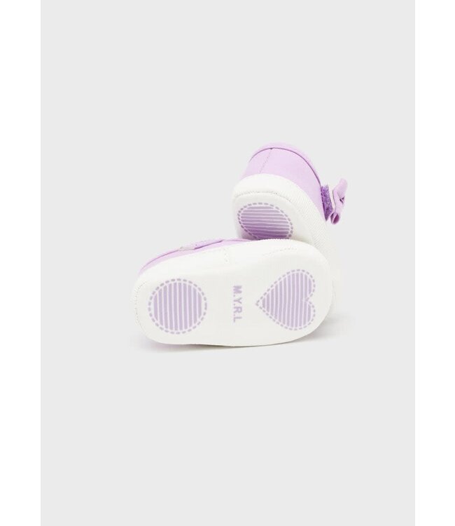 Mayoral T-Strap Canvas Shoes with Velcro Newborn