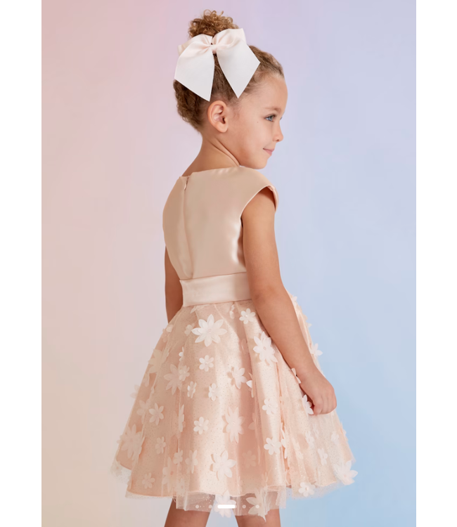 Abel & Lula Abel & Lula Flower Mikado Dress -size 4