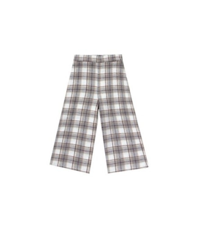 Rylee + Cru Logan pant || Blue flannel