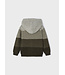 Mayoral Knit color block hooded sweater
