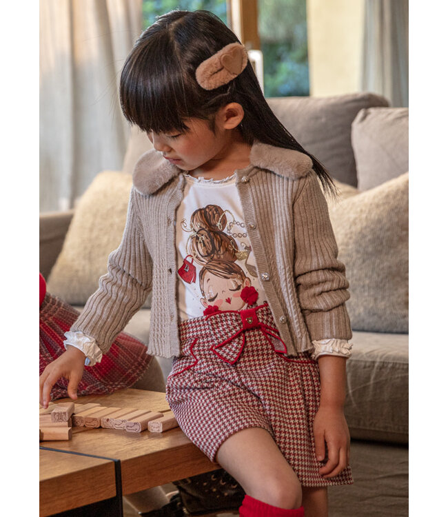 Mayoral Checked skort