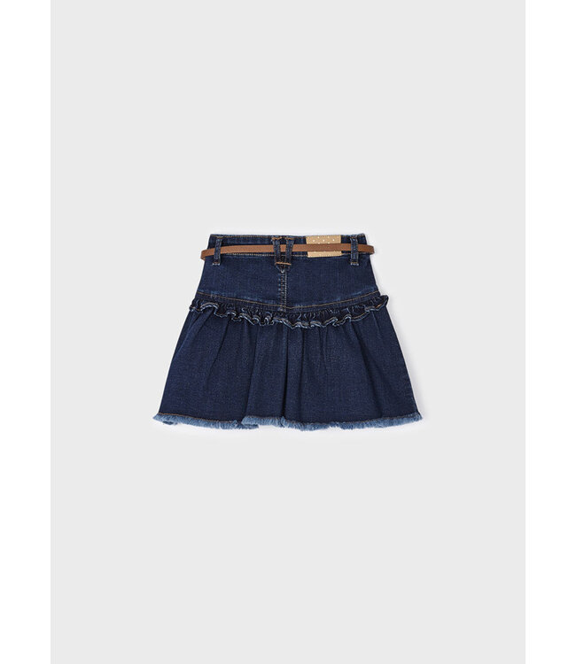 Mayoral Denim skirt with belt