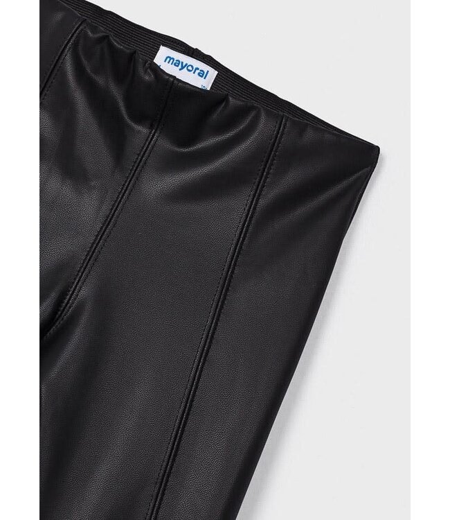 Mayoral Synthetic leather leggings