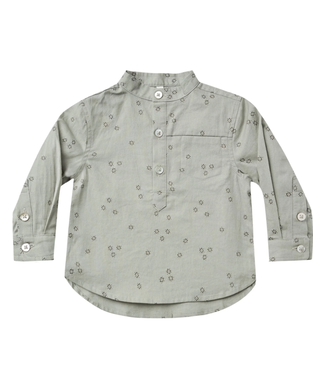 Rylee + Cru Rylee Cru long sleeve mason shirt -Bandana size 6-12M