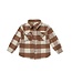 Rylee + Cru Plaid Shacket Cedar Plaid