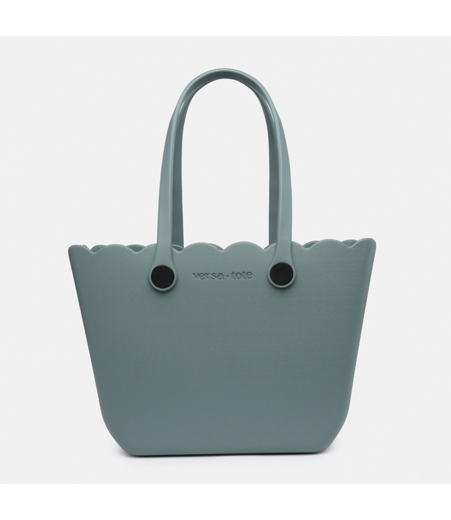 Jen&Co Rose Scalloped Versa Tote w/ Interchangeable Straps