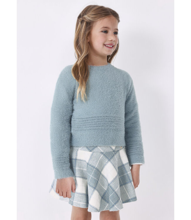 Mayoral Plaid jacquard skirt