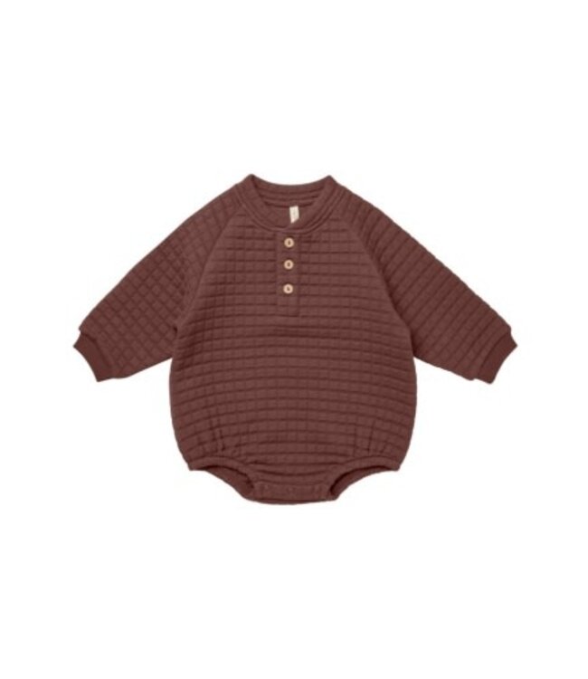 Quincy Mae Henley bubble romper