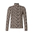 Yest Shreya long sleeve turtle neck with all over print