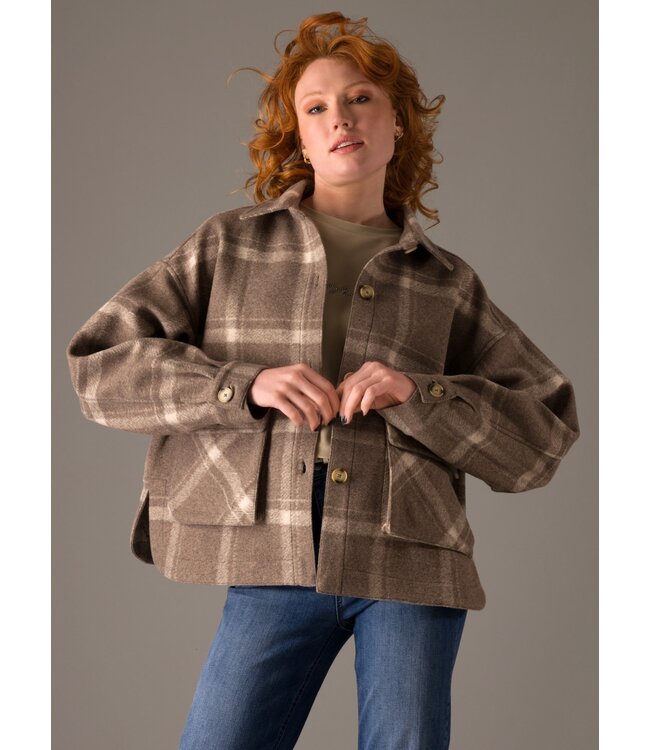 Yest Sarina checked jacket