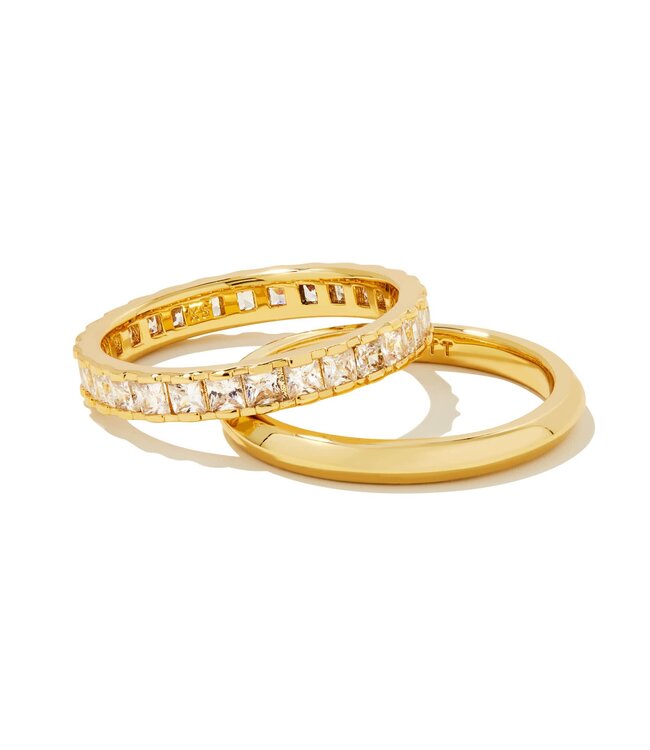 Kendra Scott Ella ring set of 2