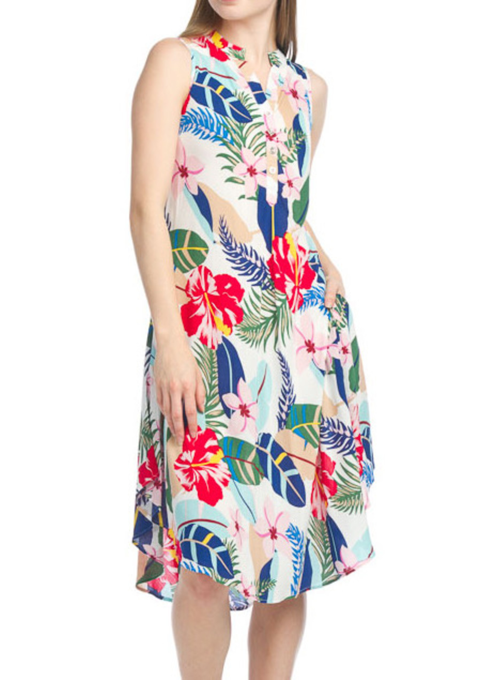Papillon Eastern Imports Henley Floral Dress
