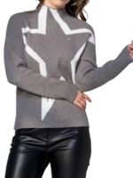 Alison Sheri Star Studded Sweater