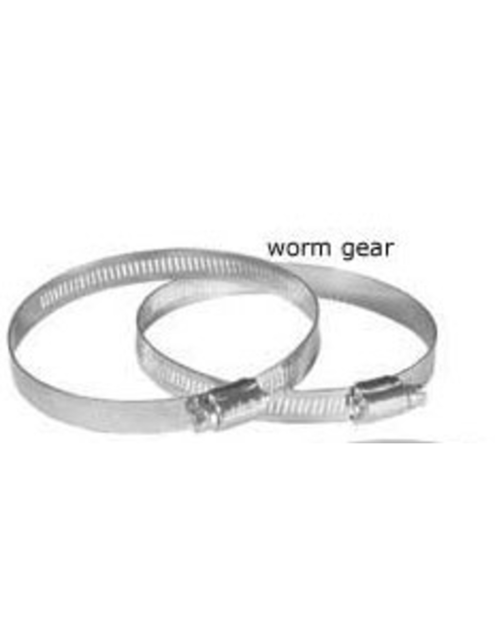 Stainless Hose Clamp 12" (2 Pack)