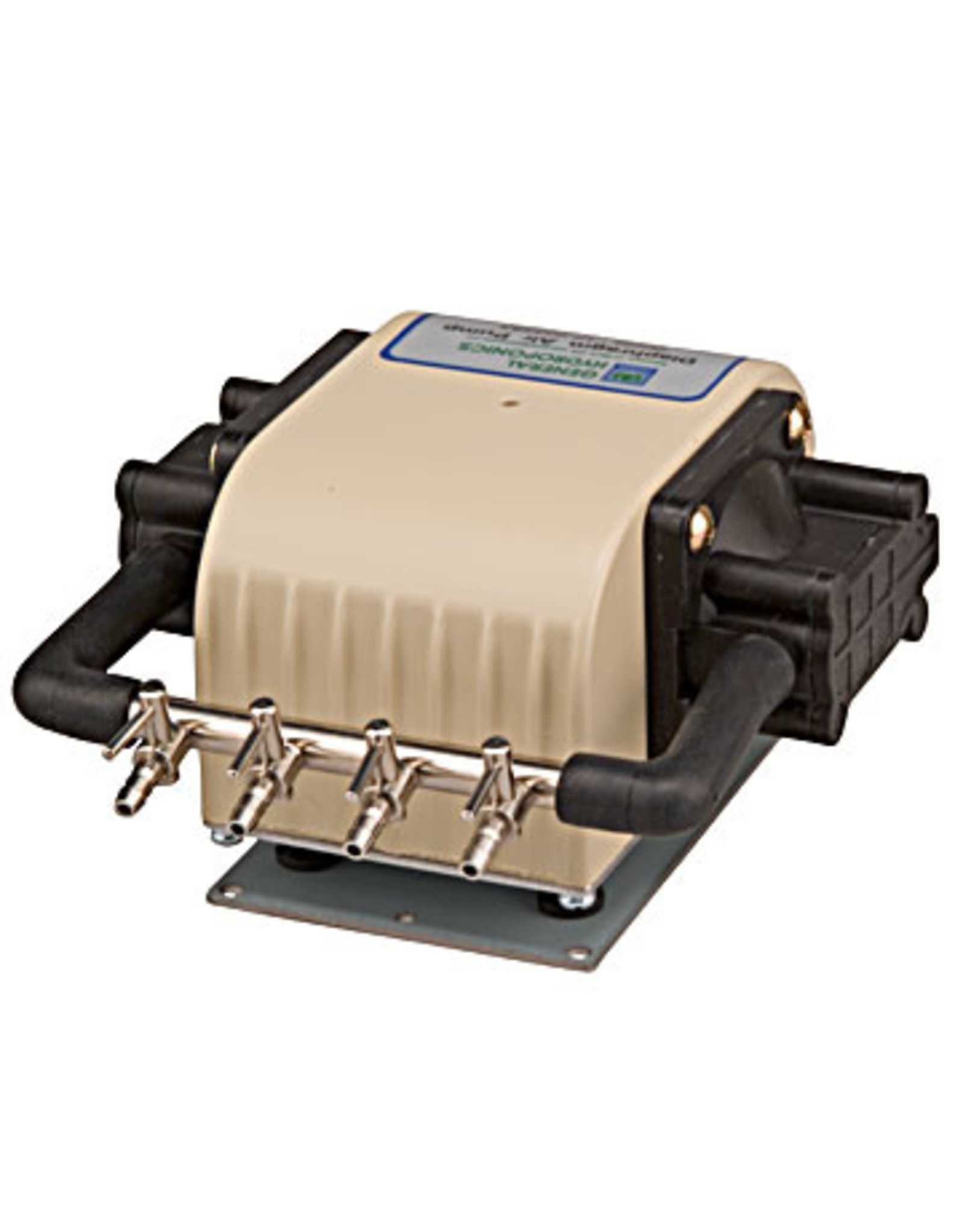 Air-Operated Double Diaphragm Pump - 1/2" Inlet/Outlet, 304 Stainless Steel, 3 GPM, 90 PSI