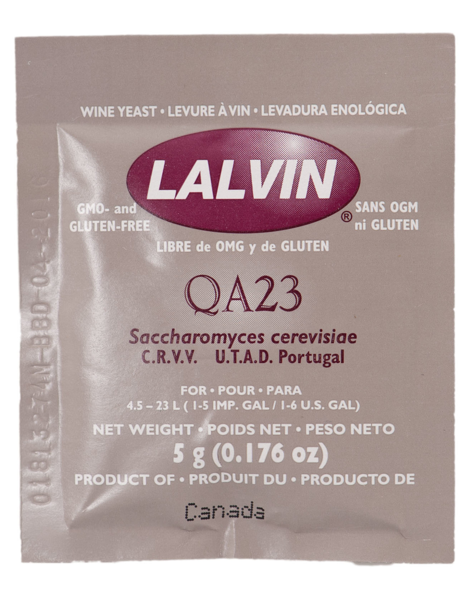 Lalvin QA23 Dry Wine Yeast