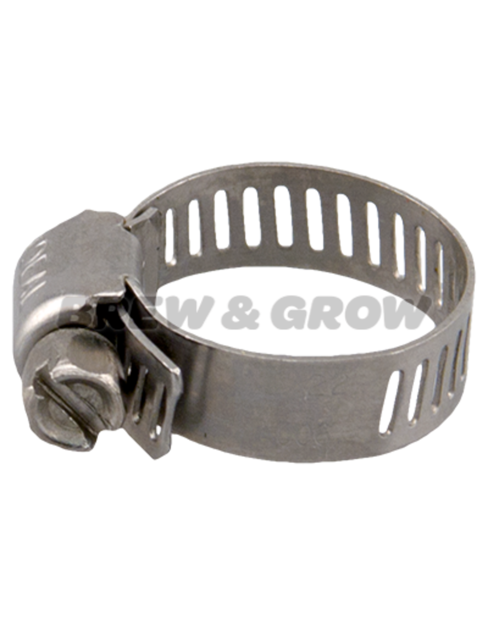 Worm Clamp Stainless Large 3/8" - 7/8"