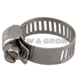 Worm Clamp Stainless Large 3/8" - 7/8"