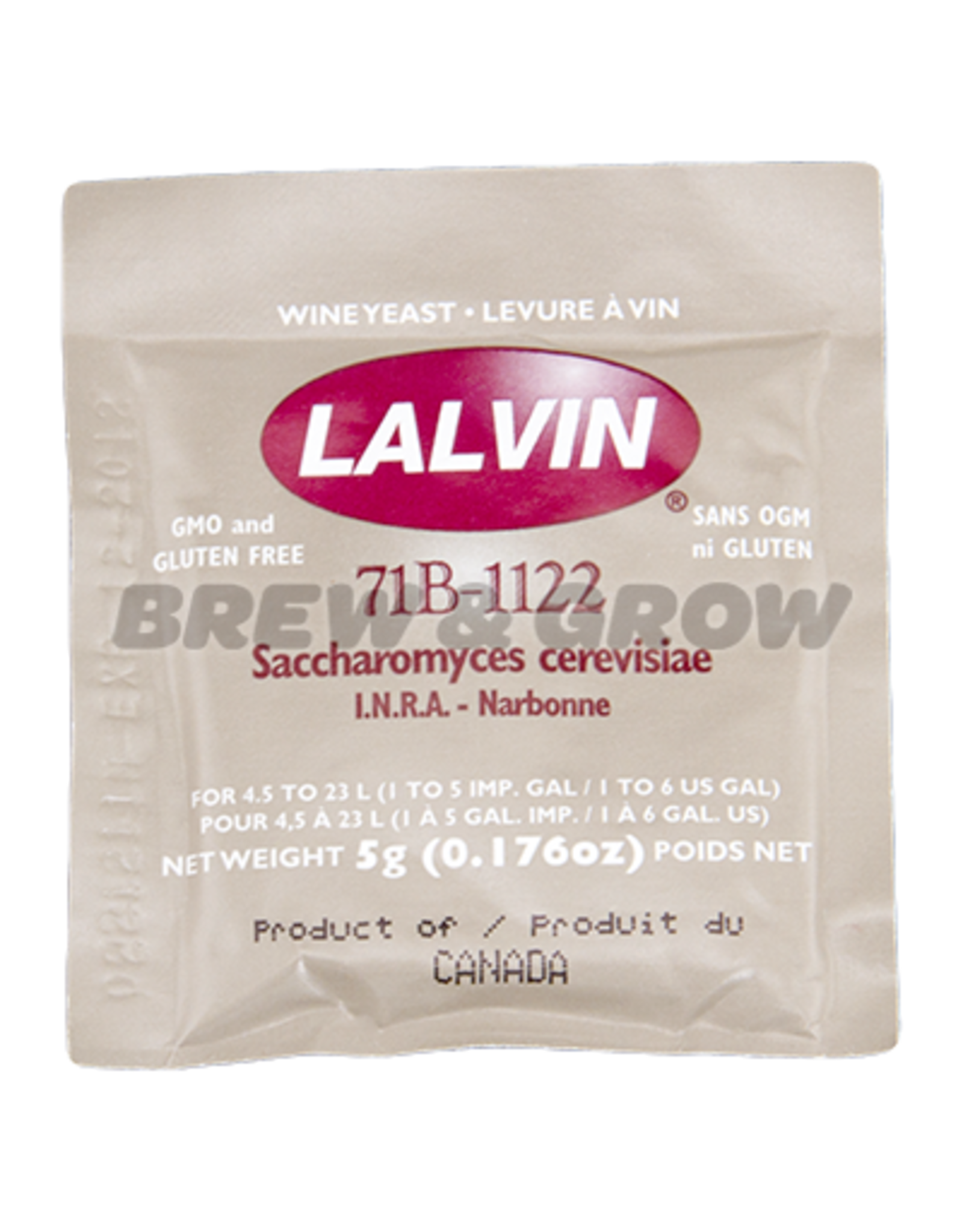 Lalvin 71B-1122 Dry Wine Yeast