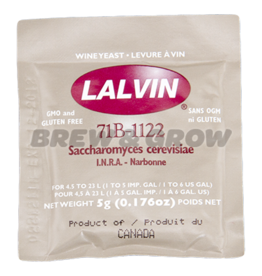 Lalvin 71B-1122 Dry Wine Yeast