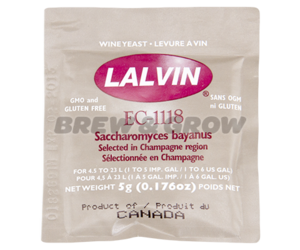 10 X Lalvin Ec-1118 Champagne Lievito 5 G Bustina 18% Homebrew Vinificazione 4.5l-23l - Foto 8