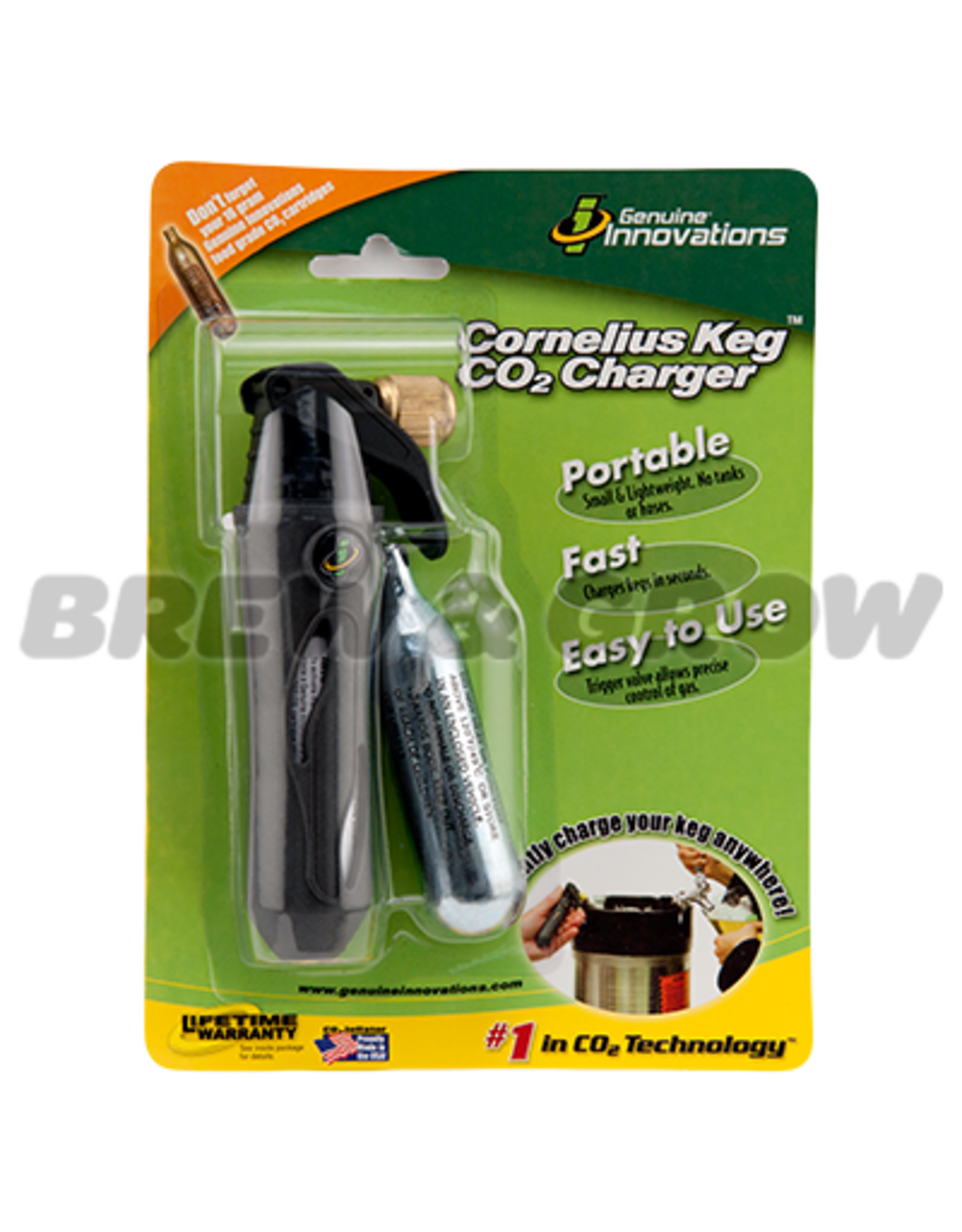 Portable CO2 Charger Cornelius Keg