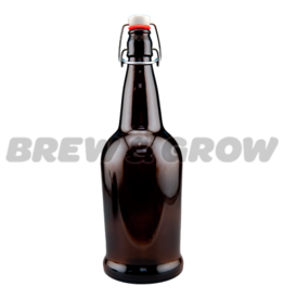 Bottle Flip-Top 1 L AMBER (12/cs)