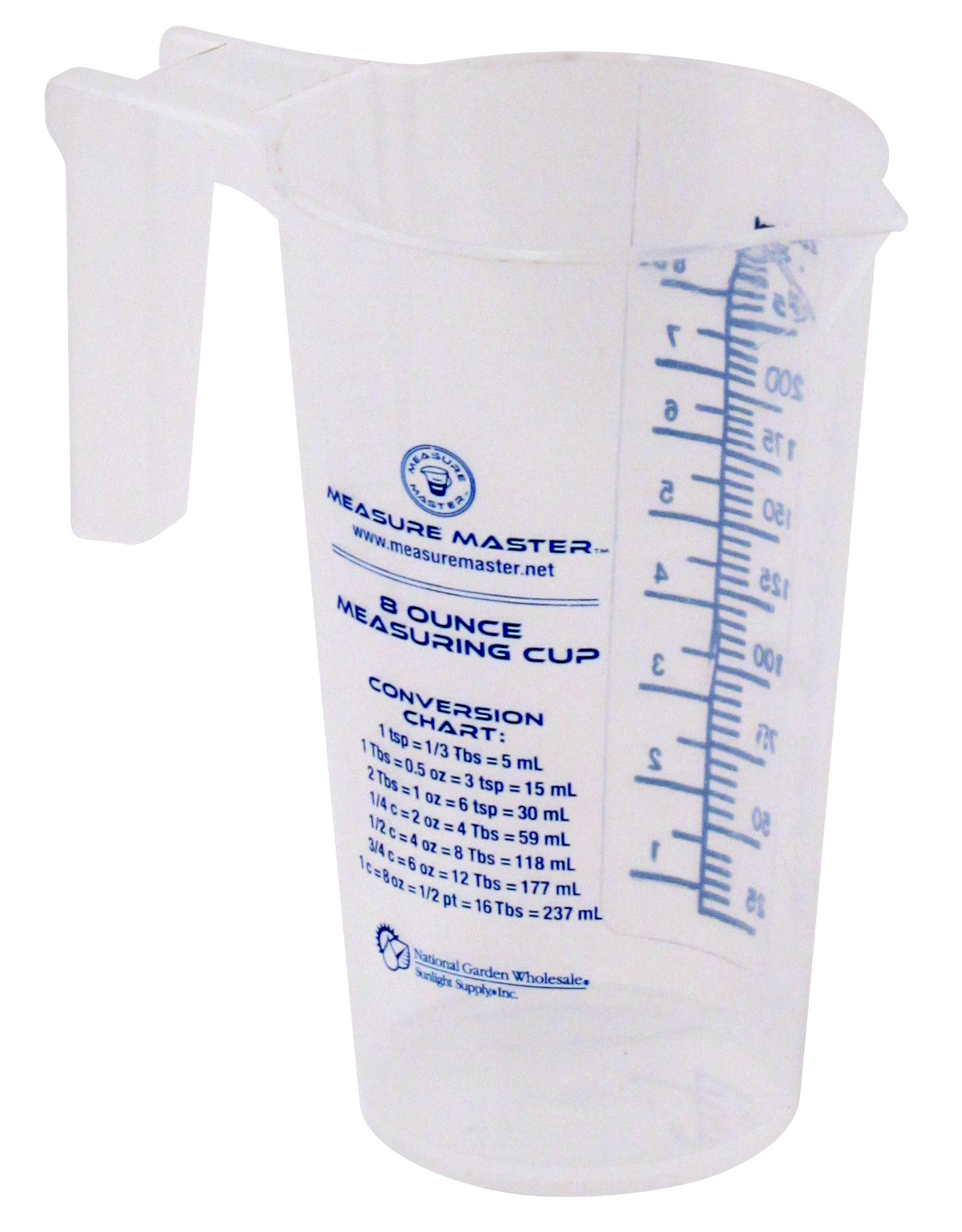 Measure Master Graduated Round Measuring Container 8 oz /250 ml - Brew &  Grow Hydroponics and Homebrewing Supplies of Chicagoland