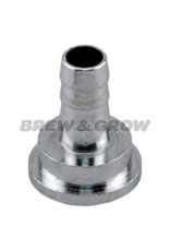 Tailpiece Plated Brass (Fits 1/4" Tubing)